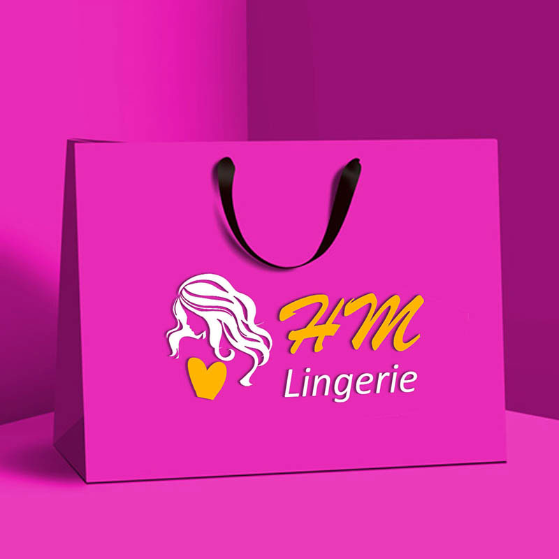 Logomarca e Aplicações - HM Lingerie